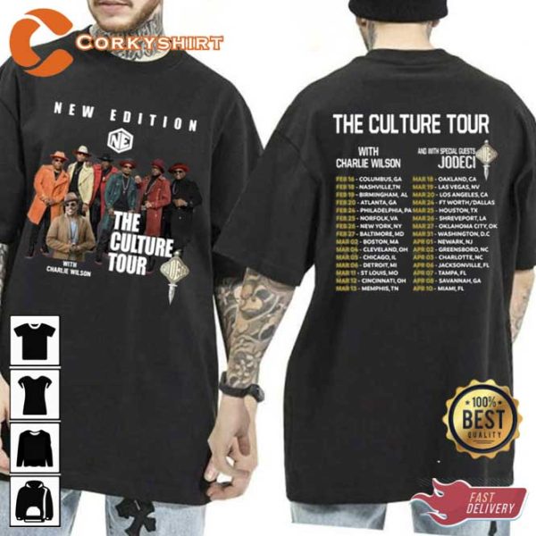 New Edition Het Culture Tour 2022 Unisex T-Shirt