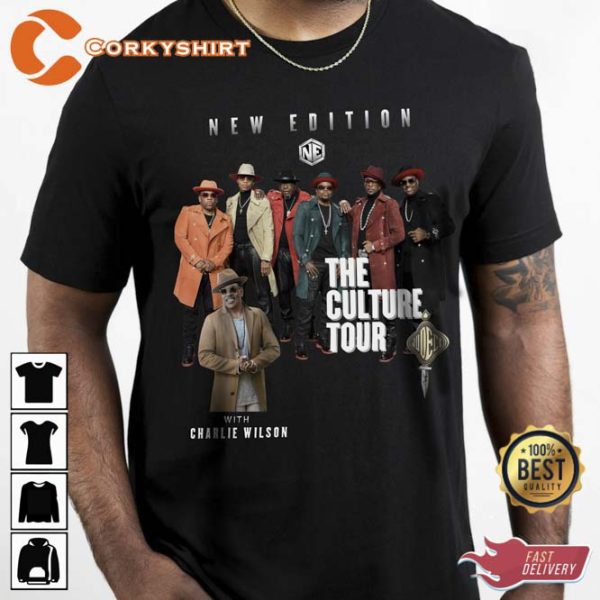 New Edition The Culture Tour With Charlie Wilson Unisex T-Shirt