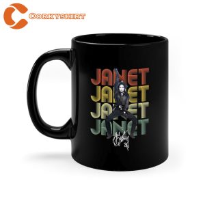 New Popular Janet Jackson Signature Unique Coffee Mug