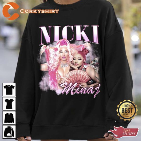 Nicki Minaj Album Vintage Hip Hop T-Shirt