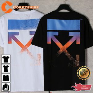 Off-white Gradient Arrows Unisex T-shirt Black White