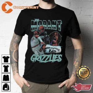 Old Color Vintage Ja Morant Grizzlies Basketball Unisex T-Shirt