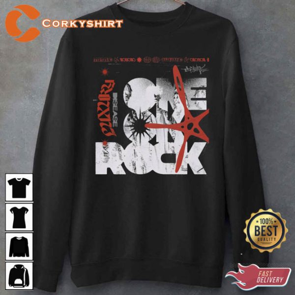 One Ok Rock Rock Band Design Unisex T-Shirt Sweatshirt