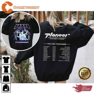 P1harmony Peace USA Tour 2023 T-shirt Hodie