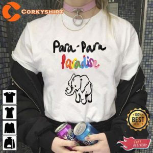 Paradise Elephen Cute Art Coldplay Unisex T-Shirt