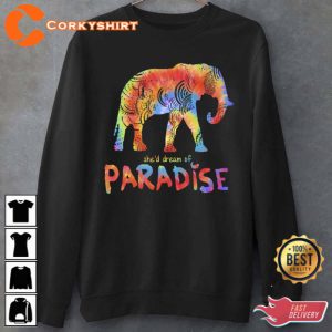 Paradise Shed Dream Of Paradise Coldplay Rock Music Unisex T-Shirt