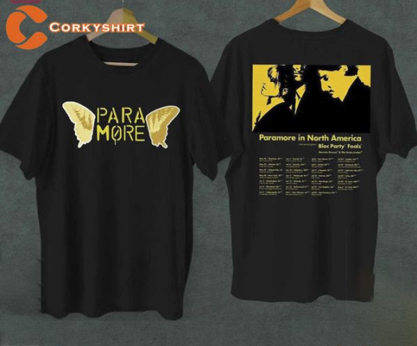 Paramore Band The Show 2023 Tour In North America T-Shirt