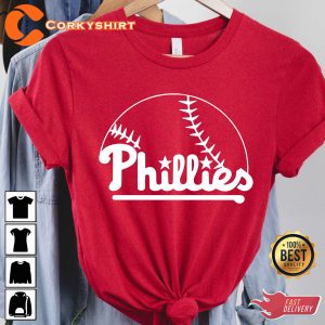 Phillies Baseball Shirt Philadelphia City Mlb Unisex Shirt