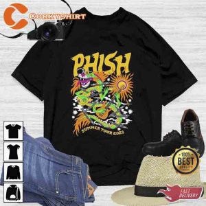 Phish Summer Tour 2023 T-Shirt Band Shirt Fan Gifts