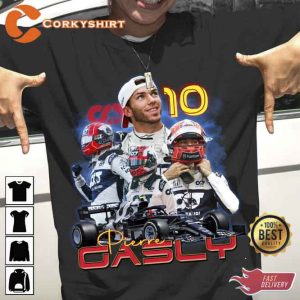 Pierre Gasly Racing Driver Formula One Shirt