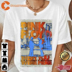 Pink Floyd 5 Graphic Tee Unisex Fit Tour Concert Shirt