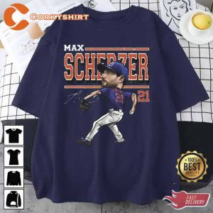 Player 21 Max Scherzer Cartoon Baseball Unisex Sweatshirt