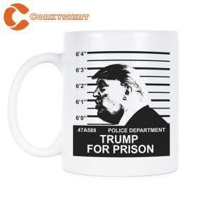 Police Departmet Trump for Prison Anti Trump Mug