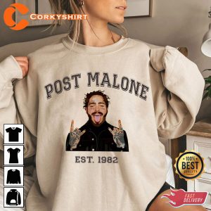 Post Malone Twelve Carat Tour 2023 For Posty Gang Unisex T shirt