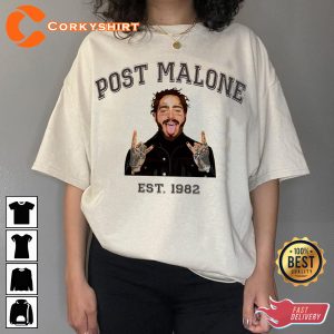 Post Malone Twelve Carat Tour 2023 For Posty Gang Unisex T shirt