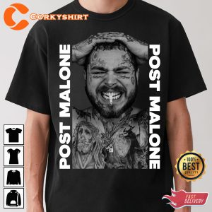 Post Malone Twelve Carat Tour Rockstar Gift For Posty Gang T shirt
