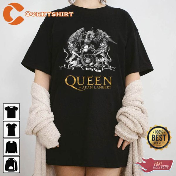 Queen + Adam Lambert The Rhapsody Tour Unisex T-Shirt