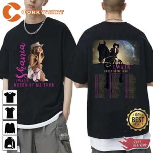 Queen Of Me Tour 2023 Shania Twain Unisex T-Shirt