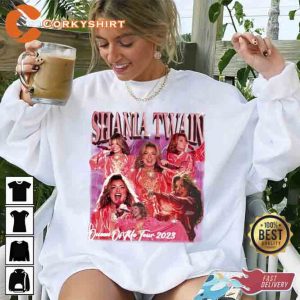 Queen of Me Tour 2023 Shania Twain Tshirt Gift for Fan