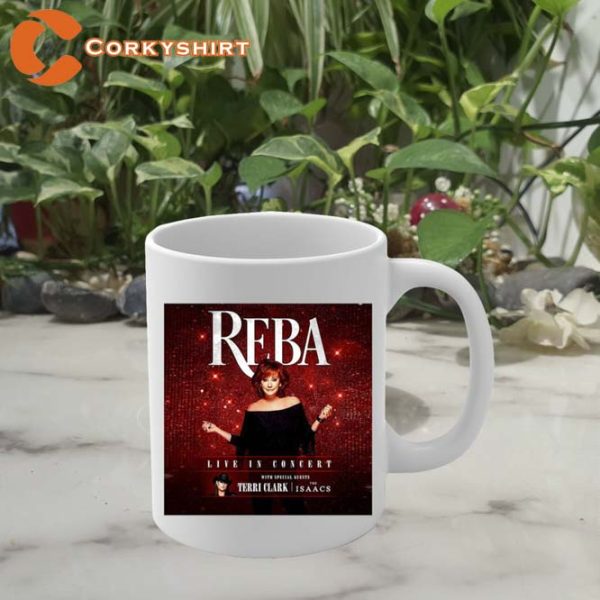 REBA Live In Concert x Terri Clark Fall Tour Tea Ceramic Mug