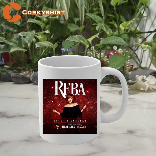 REBA Live In Concert x Terri Clark Fall Tour Tea Ceramic Mug1