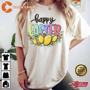 Rainbow Happy Easter Egg Hunt Gift For Easter Holiday T-Shirt