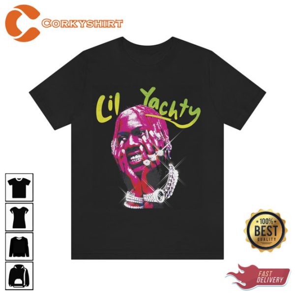 Rapper Lil Yachty Net Worth Music Fan Unisex T-shirt