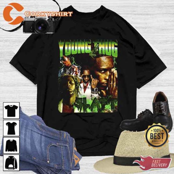 Rapper Young Thug Slatty Hip Hop Rap T-Shirt