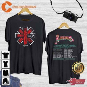 Red Hot Chili Peppers Logo Concert Unisex Shirts
