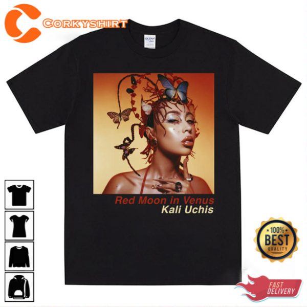 Red Moon In Venus By Kali Uchis Unisex T-Shirt