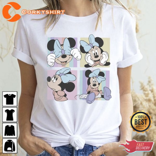 Retro Minnie Women T-Shirt Disneyland 2023 Trip