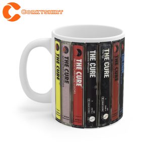 Retro The Cure Cassette Tapes Mug The Cure Coffee Cup