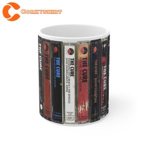 Retro The Cure Cassette Tapes Mug The Cure Coffee Cup