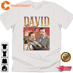 Ricky Gervais Stephen Merchant UK TV Show Gareth Tim T-Shirt