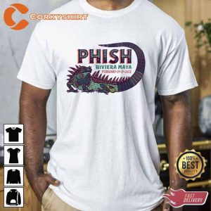 Riviera Maya 2022 Phish Band Unisex T-Shirt Gift For Fan