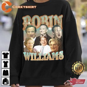 Robin Williams Concert Vintage Inspired T-Shirt
