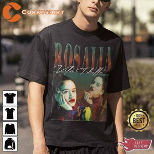Rosalia Vila Tobella The Spanish Pop Singer Vintage 90s Shirt (2)