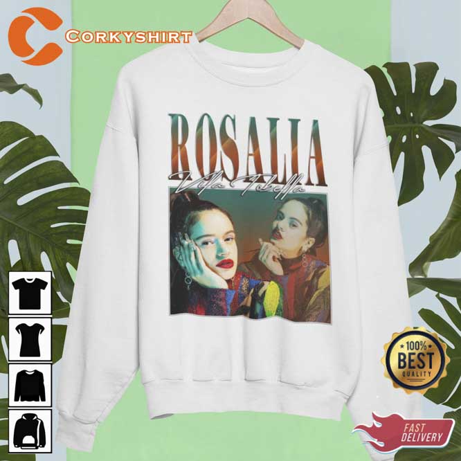 Rosalia Vila Tobella The Spanish Pop Singer Vintage 90s Shirt (3)