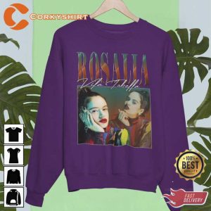 Rosalia Vila Tobella The Spanish Pop Singer Vintage 90s Shirt (4)