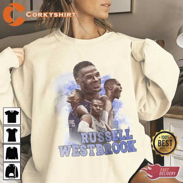 Russell Westbrook Houston Rockets Basketball Sport Lover Graphic Tee
