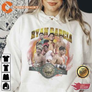 Ryan Garcia Vintage Boxing Lover Gift For Fan Hoodie T-shirt