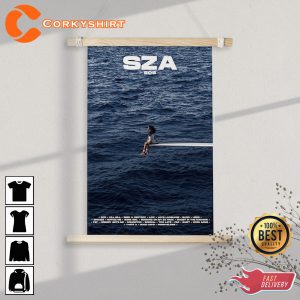SZA SOS Tour Merch Album Cover Poster Wall Art