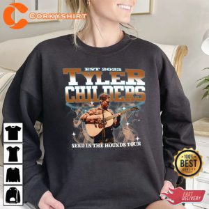 Send In The Hounds Tour Merch Sweatshirt Tyler Childers Tour 2023