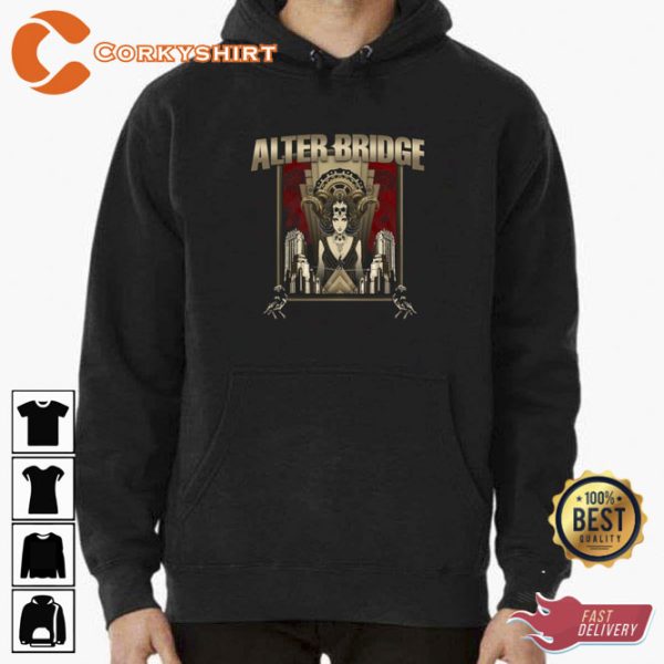 Shine Down Alter Bridge Pawns And Kings Tour 2023 Hoodie