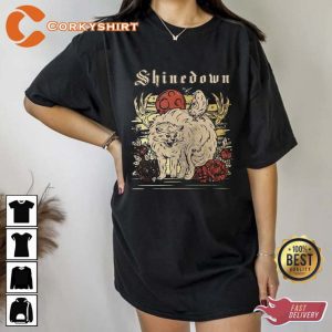 Shinedown Band 90s Vintage The Revolution's Live Tour T-Shirt