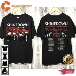 Shinedown Band The Revolutions Live 2023 Shirt Hoodie