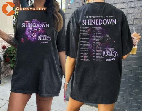Shinedown Band The Revolutions Live 2023 Sweatshirt