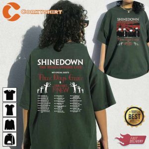 Shinedown The Revolutions Live 2023 TShirt Hoodie