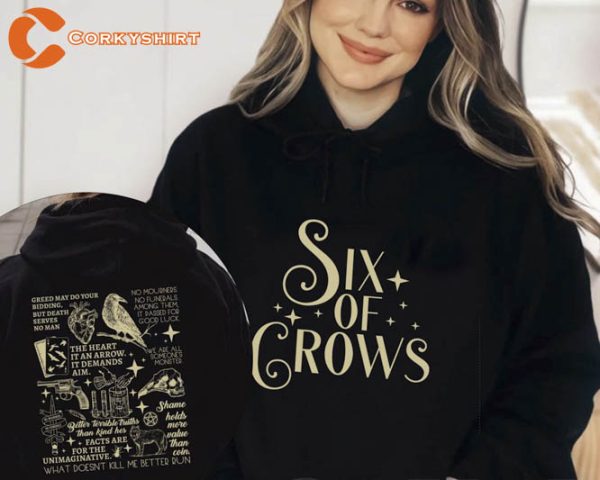 Six Of Crows Shadow and Bone 2 side Sweatshirt T-shirt