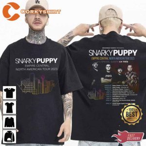 Snarky Puppy North American Tour 2023 Shirt Design